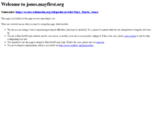 Tablet Screenshot of jones.mayfirst.org