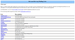 Desktop Screenshot of lists.mayfirst.org